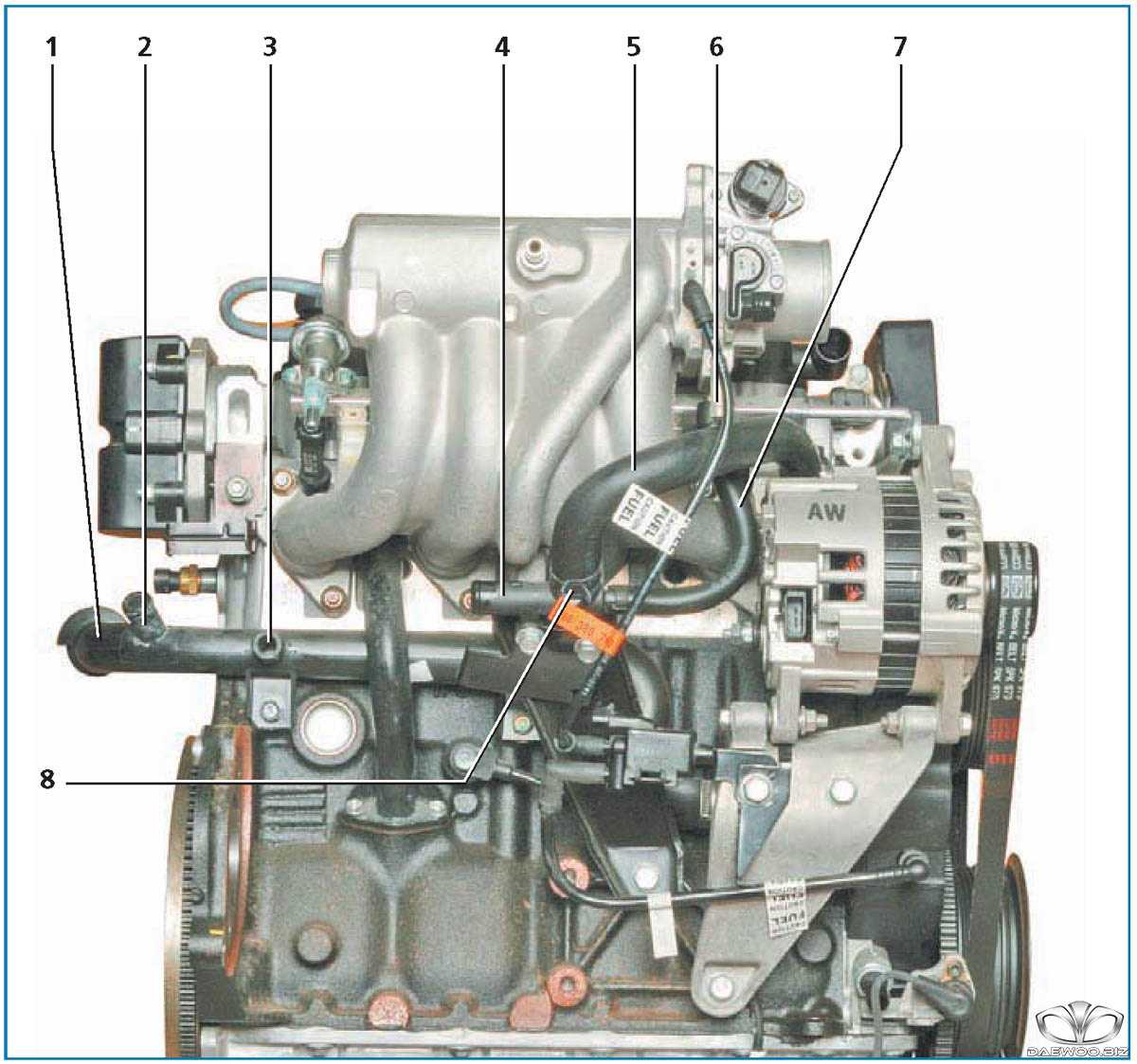 Технические характеристики двигателя 1 5 ланоса
