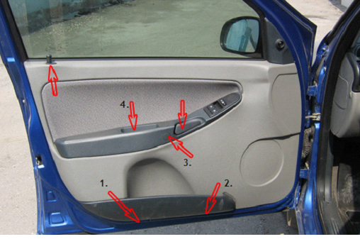 Как снять обшивку двери автомобиля своими руками + видео