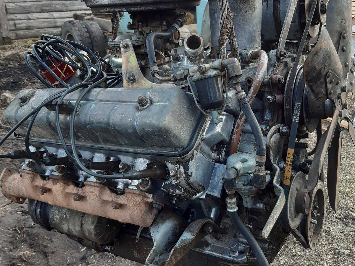 Двигатель газ 53
