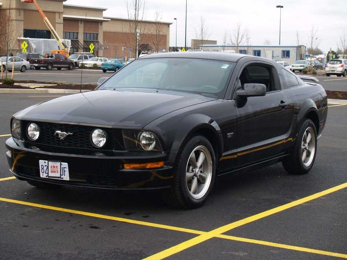 Характеристики ford mustang shelby gt500kr 5.4 2дв. (c 2005 г. – 2009 г.)