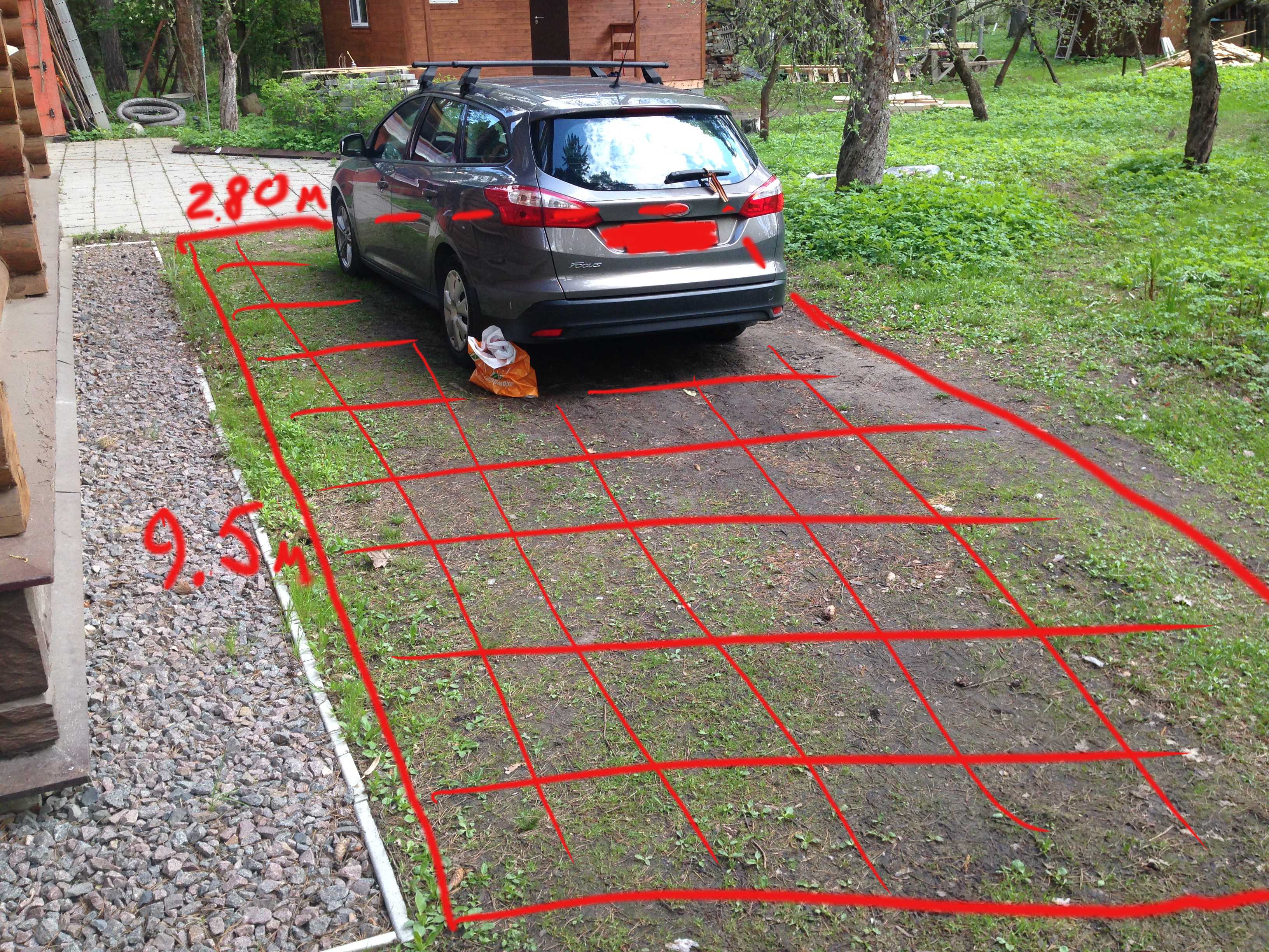 Как сделать площадку (стоянку) под машину на даче своими руками – инструкция и варианты | o-builder.ru