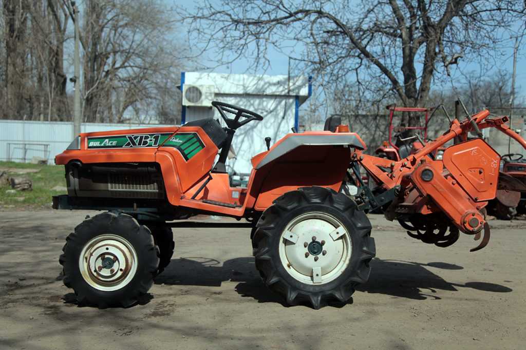 Минитрактор кубота (kubota) и мотоблок а14 - модельный ряд трактора