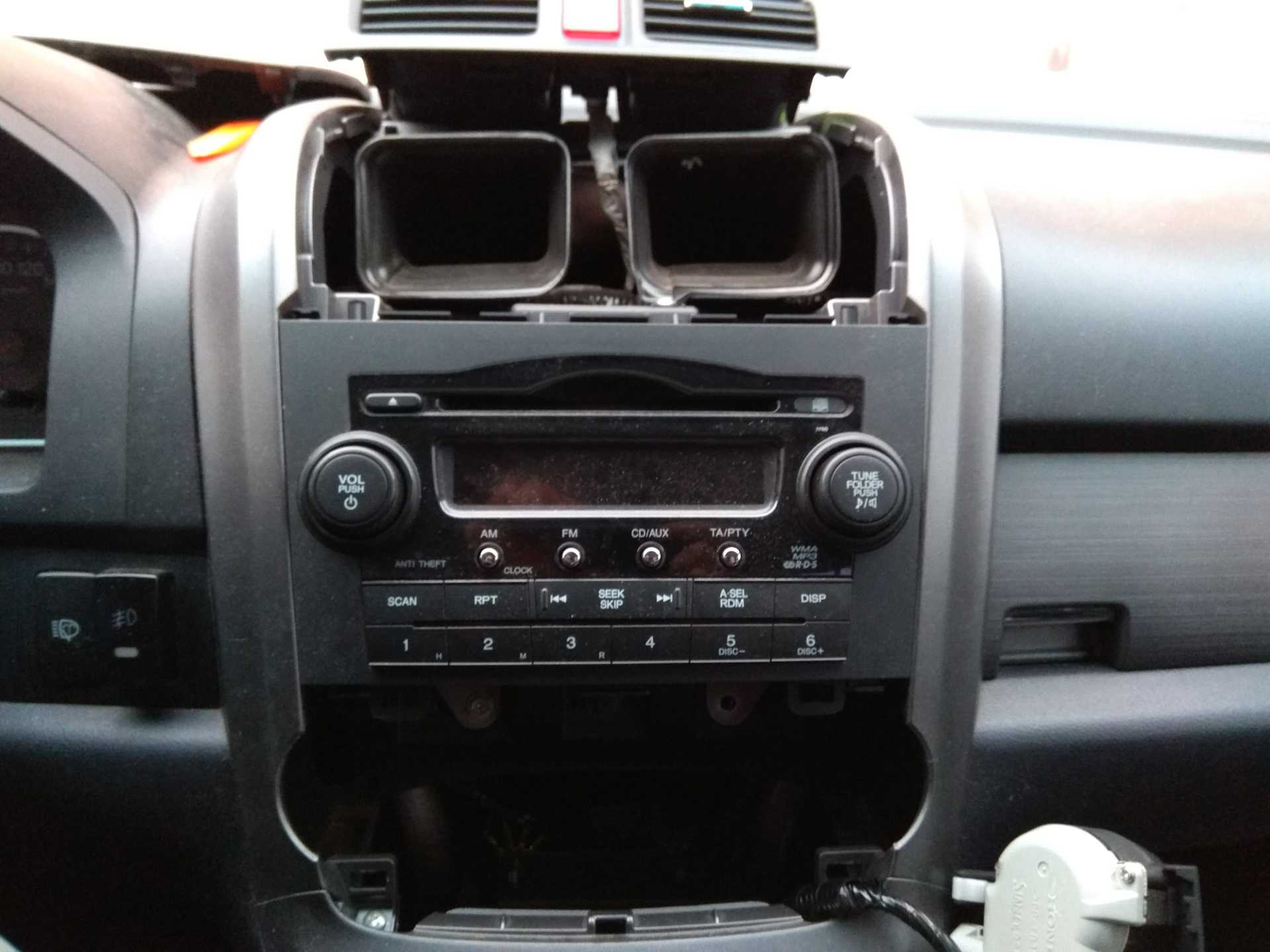 Инструкция ремонту и замене штатной магнитолы в хонда аккорд