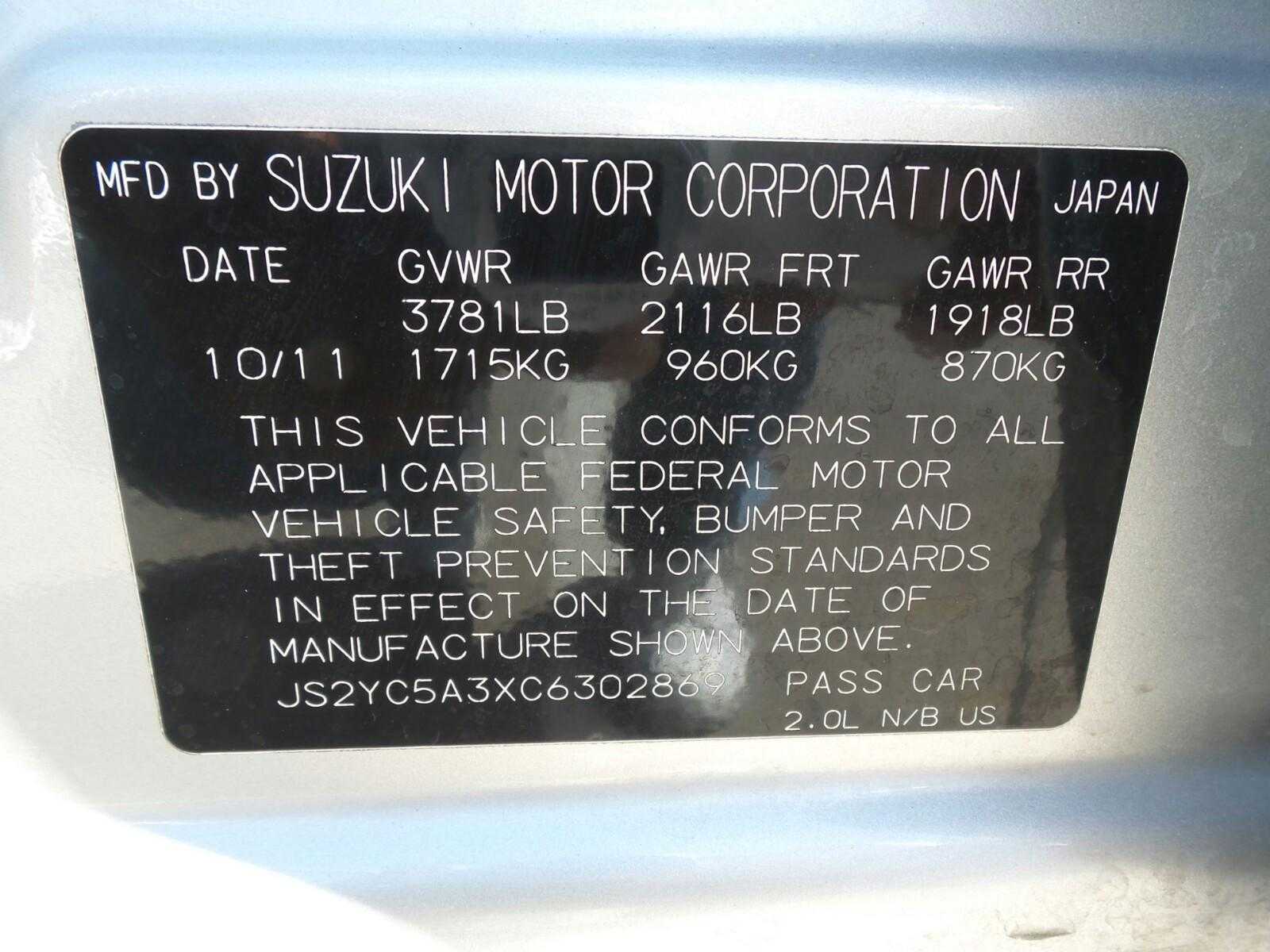 Введите ваш декодер Suzuki VIN, чтобы узнать год, двигатель, модель, комплектацию, опции, MPG и даже MSRP любого автомобиля Suzuki Если по какой-либо причине, когда вы декодируете свой Suzuki, вы не видите все варианты, которые вы ищете, есть пара других