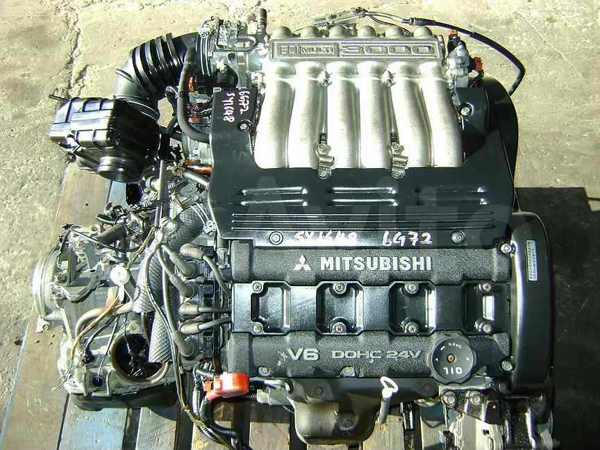 Двигатель v6 mitsubishi 6g72