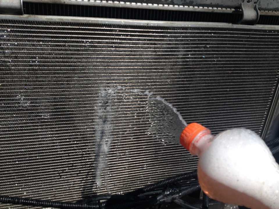 Промывка радиатора автомобиля своими руками