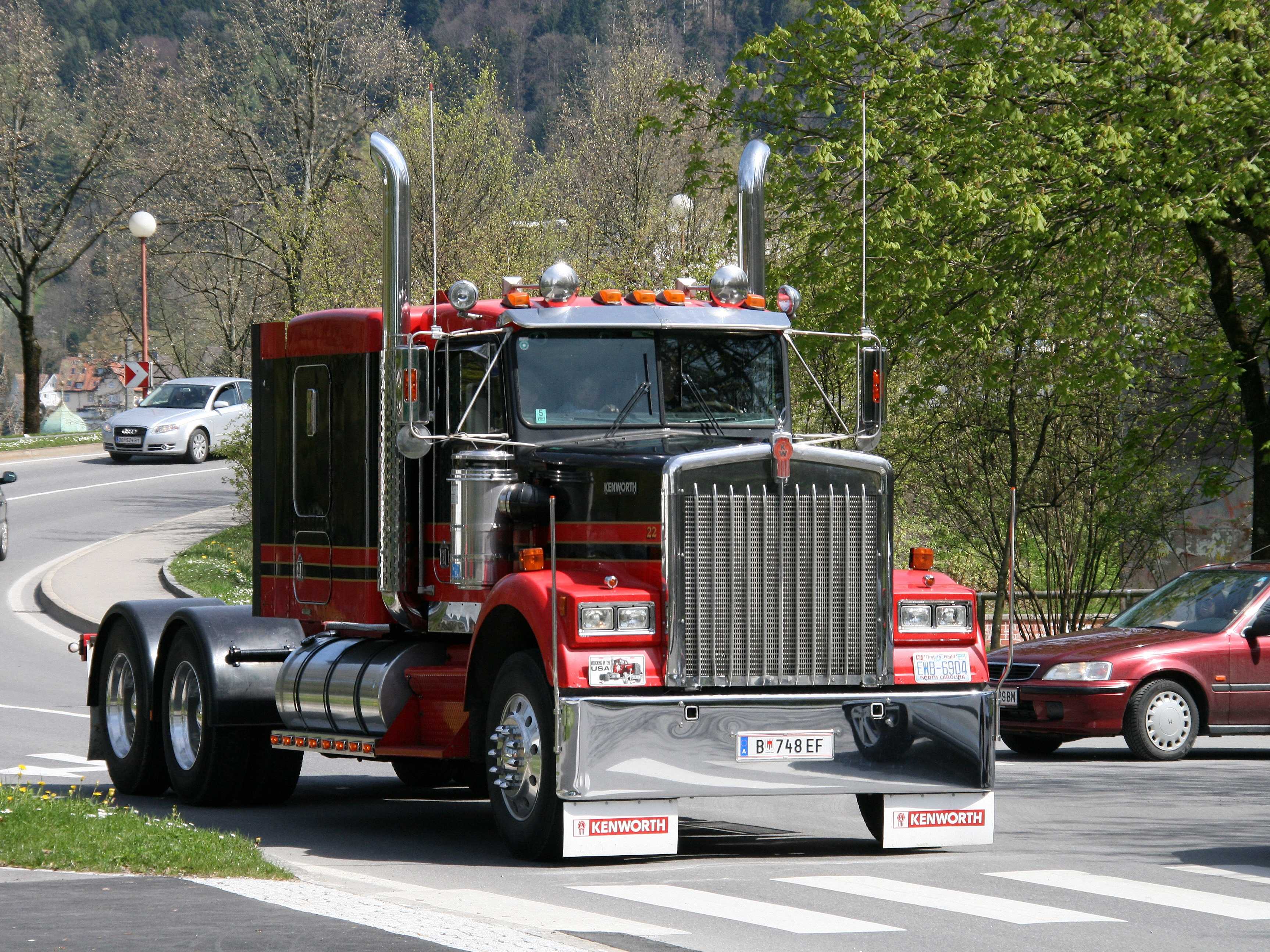 Кенворт т2000 - лучший грузовик-тягач от американских производителей!