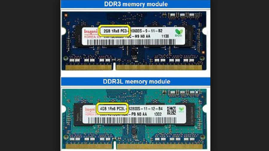 Ddr3 и ddr3l. разница между типами оперативной памяти