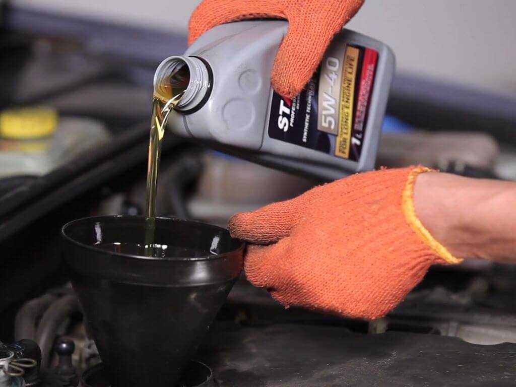 Как заменить масло в двигателе audi a4
