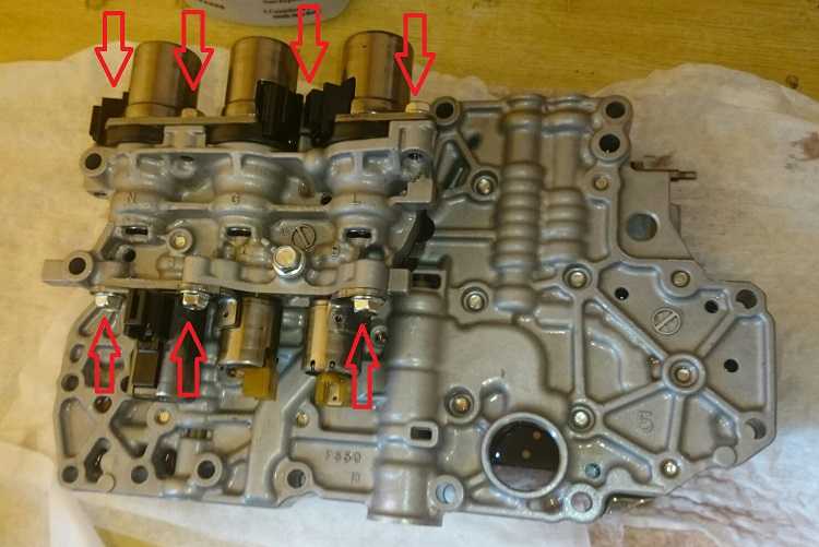 Проверка соленоидов акпп 4f27e