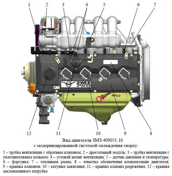 Двигатель "змз 405"( газель, fiat)- технические характеристики и тюнинг