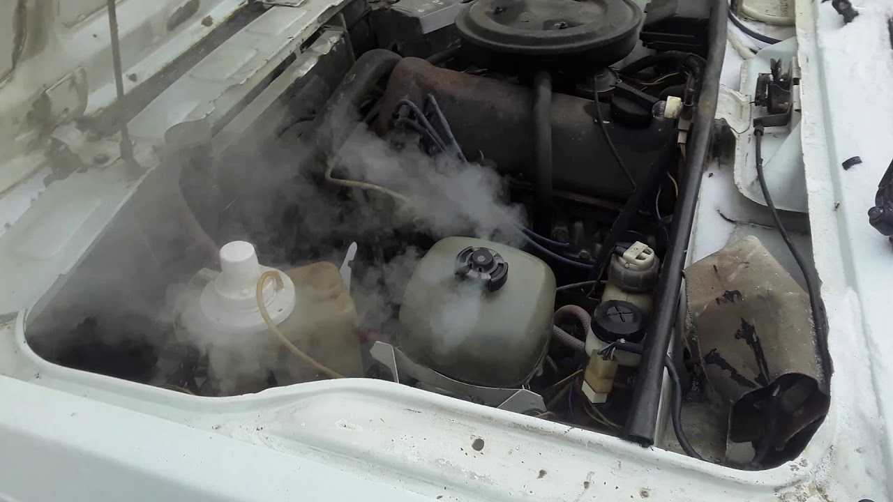 Замерзла вода в двигателе: что делать чтобы разморозить